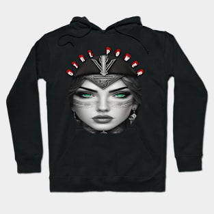 Girl power mesmerisingly beautiful Hoodie